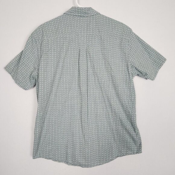 Lot of 2 Eddie Bauer Mens Shirt Sz M & L Classic Fit Short Sleeve - Picture 10 of 15